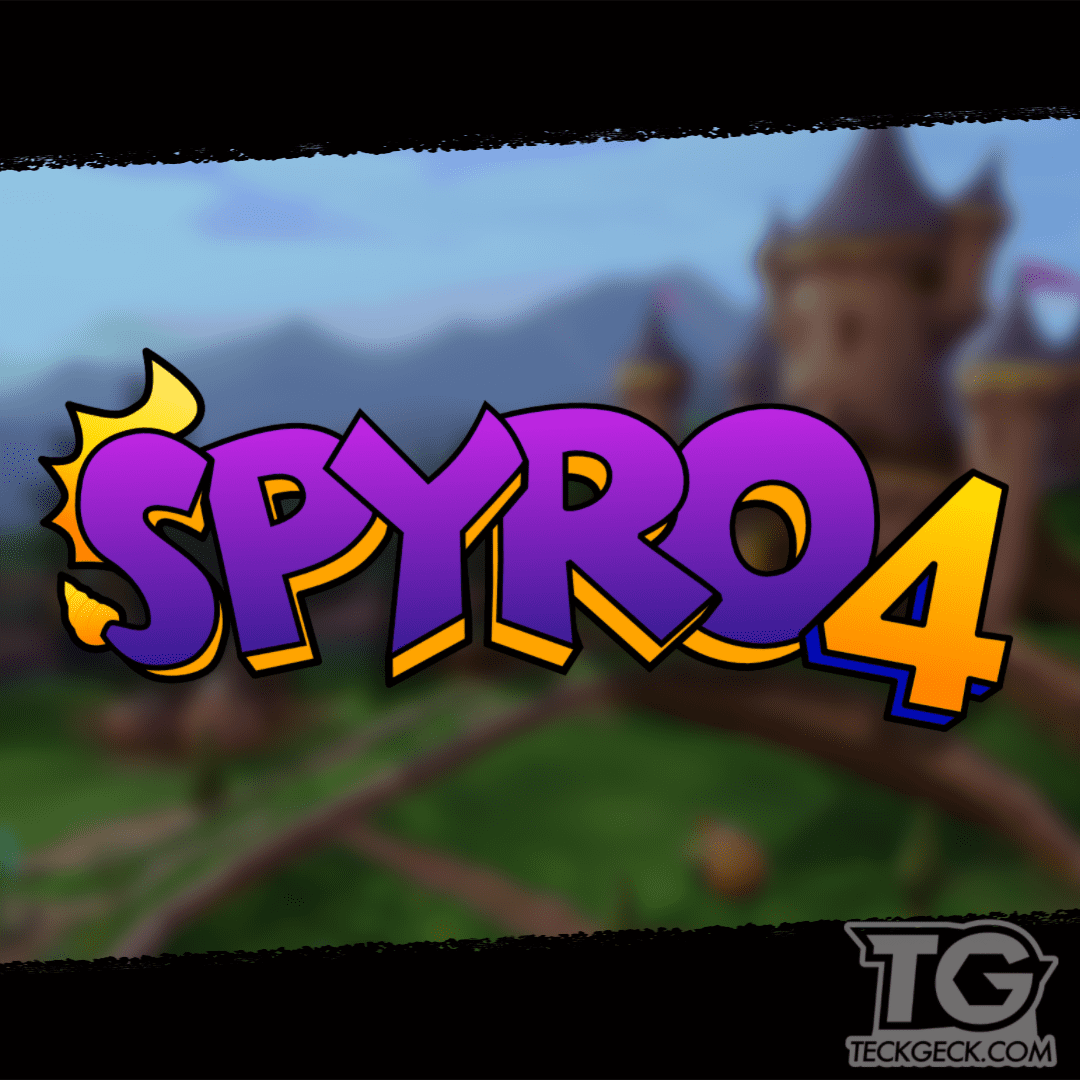Logo fan made design UI Vector Spyro the Dragon 4