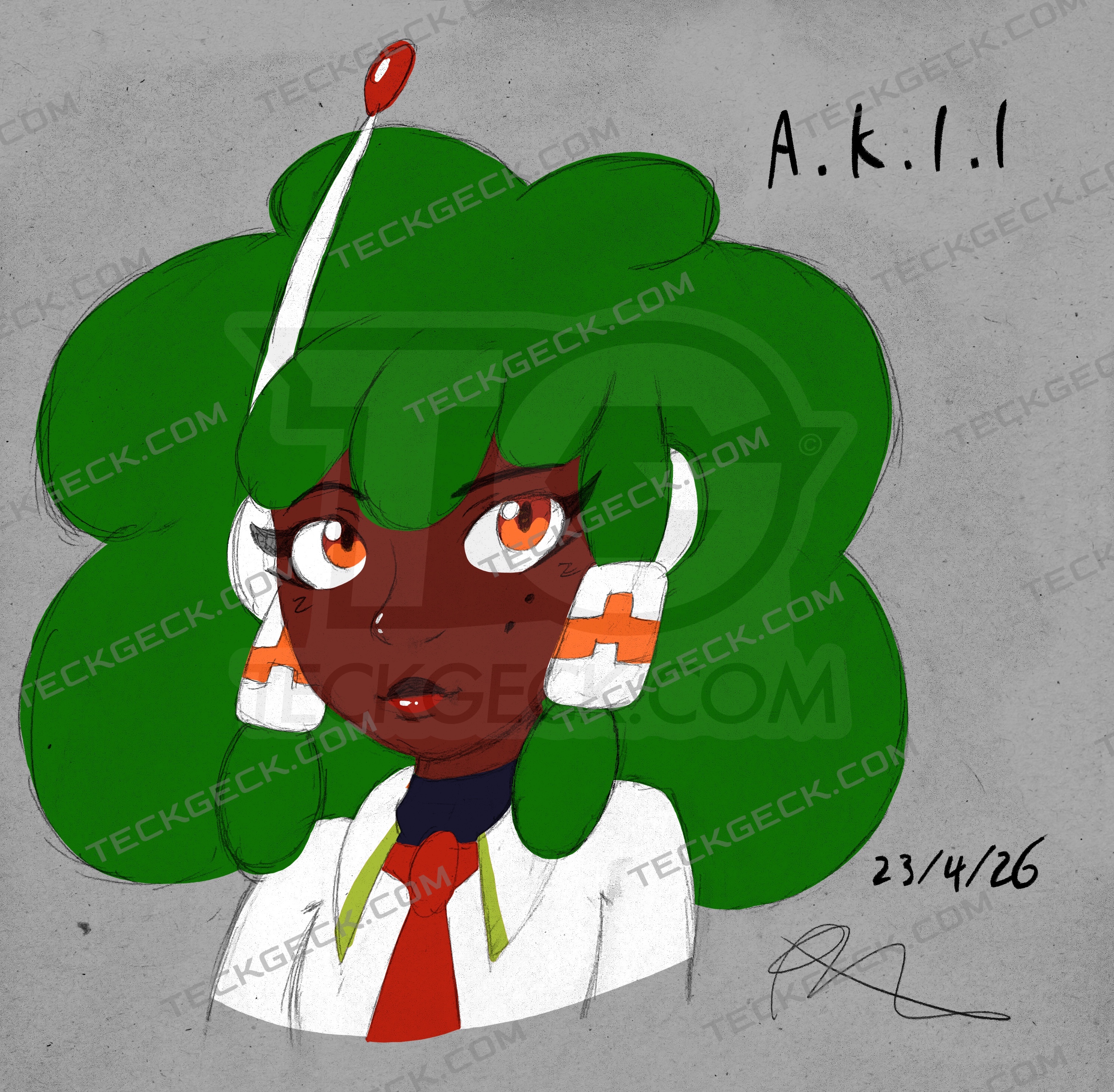 Y2K aesthetic character design, 2D platformer concept sketch, original character illustration