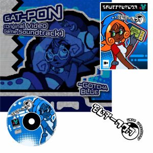 Gat-Pon ~ Gotcha Blue (OST) + Sticker Bundle